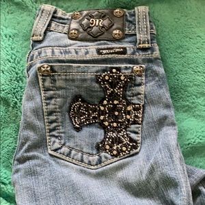 miss me bootcut jeans size 25